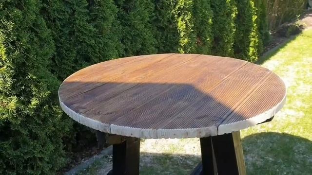 Высокий пивной стол? в сад ,своими руками! смотреть онлайн