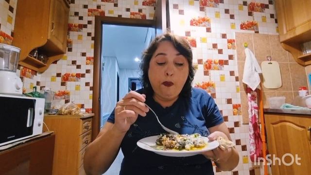 мукбанг:шашука с грибами/что я люблю в Казахстане/муж меня взбесил/жрёмс/ #пиратскаяжизнь