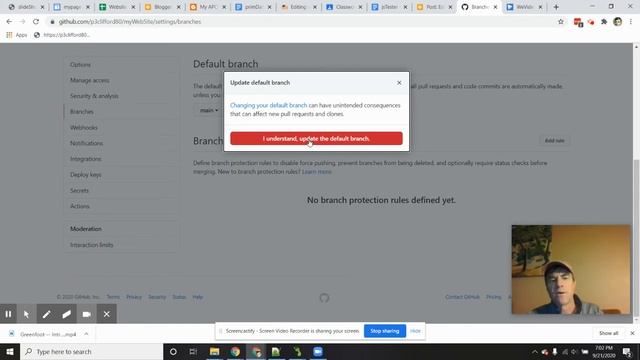 How to switch from "master" branch to "main" смотреть онлайн