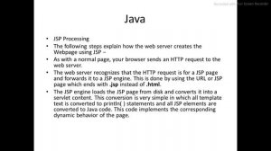 Java Server Pages