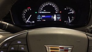 Reset Change Oil Life Indicator Cadillac XT5 2019