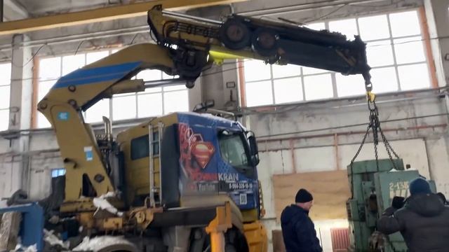 ТЯГАЮ СТАНКИ В ПОМЕЩЕНИИ | ВОВАНКРАН смотреть онлайн