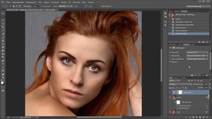 Тонирование фотографии - Золотой эффект
