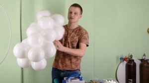 Фотозона из воздушных шаров своими руками