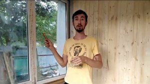 Большие окна в саманном доме