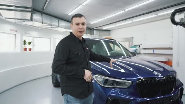 КАК ЗАЩИТИТЬ МАШИНУ ОТ СКОЛОВ  Обзор оклейки антигравийной пленкой BMW X5 M