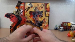 LEGO Ninjago 70674 (Ниндзяго) - Огненный кинжал. Обзор и распаковка