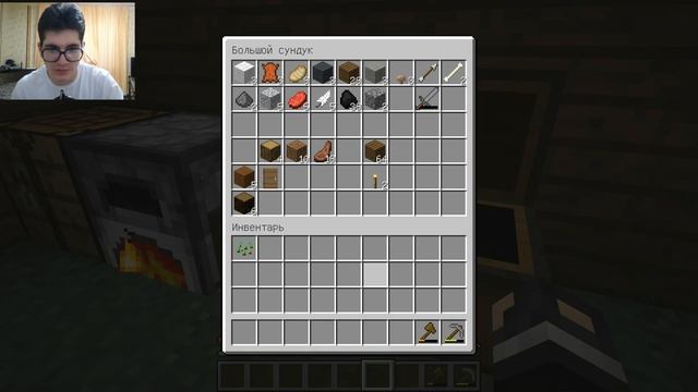 Какая же огромная эта шахта! Наконец-то я нашел железо!!! Летсплей в игре Майнкрафт-№4 смотреть онлайн