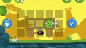Bad Piggies - When Pigs Fly. Level 3-19. 3 stars