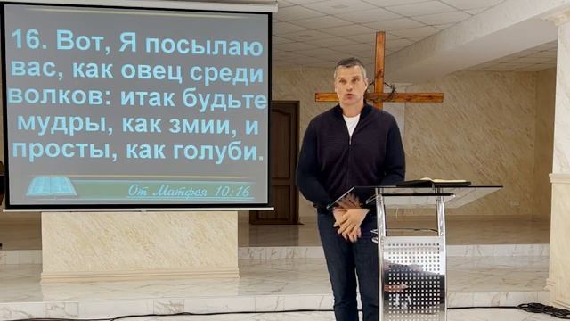 Плод твоей жизни во Христе - Проповедь // церковь "Добрая Весть", 08 окт 2023 смотреть онлайн