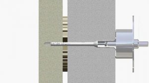 Крепление пенополистирола дюбелями