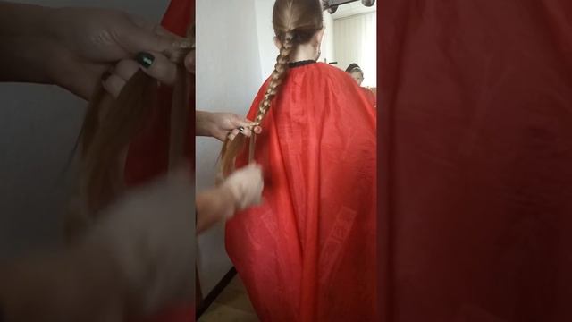 Стрижка!Варюшке отрезали косу!!!