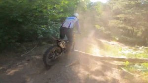 Эндуро покатушка по лесу на Regulmoto athlete 250