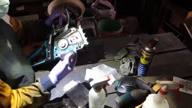 MAKITA 牧田 EA3202S 40B 鏈鋸機 保養暨零件品質檢視 Part 1。