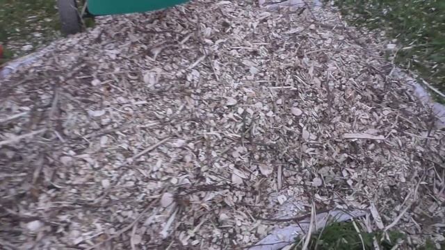 Шредер и мульча собственного производства