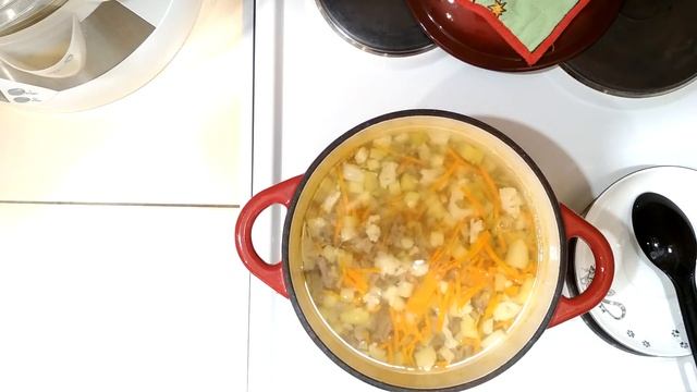 Суп с индейкой и булгуром смотреть онлайн