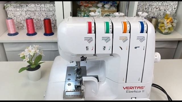 VERITAS Elastica II.  3-ниточный роликовый шов