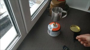 Самая маленькая туристическая газовая горелка