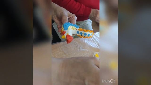 Росписываем дымковского петушка смотреть онлайн