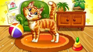 Учим животных, играем в прятки. Красивые стишки для самых маленьких