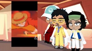 Past! Three Marine Admirals React To Themselves (One Piece)