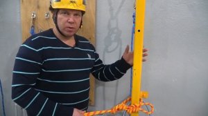 Узлы на 1-ю группу безопасности работ на высоте /Канатный доступ (Промышленный альпинизм)