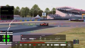 FIRST LAPS At LE MANS in the FERRARI 499P (2023 WEC Car)!!!