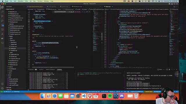 Lunch Time Live Coding! Mobile developer learning web dev  #Vue | #Laravel #inertia web app!