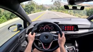 2023 Volkswagen Golf GTI S 6MT - POV Test Drive (Binaural Audio)