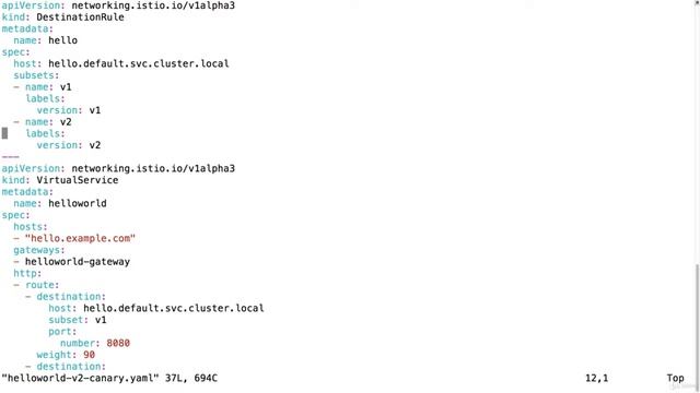 Canary Deployments - Kubernetes смотреть онлайн