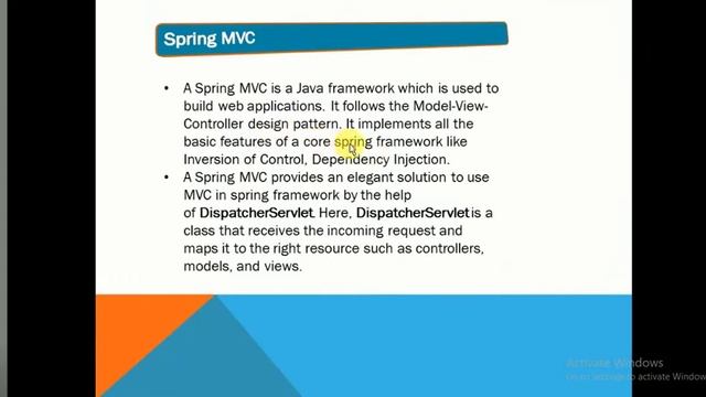 Short Description of java Technology(core java,servlet,jsp,spring ,spring mvc ,hibernate,etc) смотреть онлайн