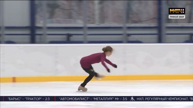 Подготовка Александры ТРУСОВОЙ к главному старту сезона (МатчТВ, 01/2021) [FullHD] смотреть онлайн