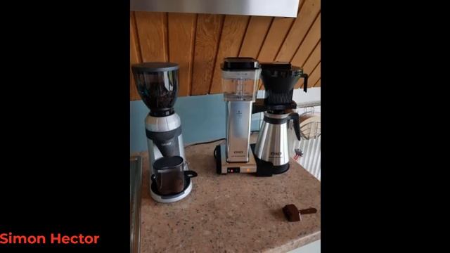 Moccamaster Filter Coffee Machine KBGT Thermos 1.25 Litres 1450 W Black