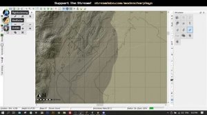 Worldpainter - Season 2 Escahron Map (Part 1) - Sculpting the Terrain [Minecraft Livesteam]