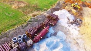 Как осушить заболоченный участок под плодовый сад?