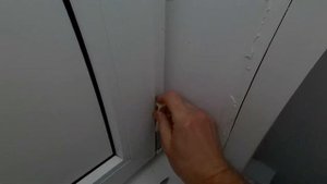 Регулировка балконной двери