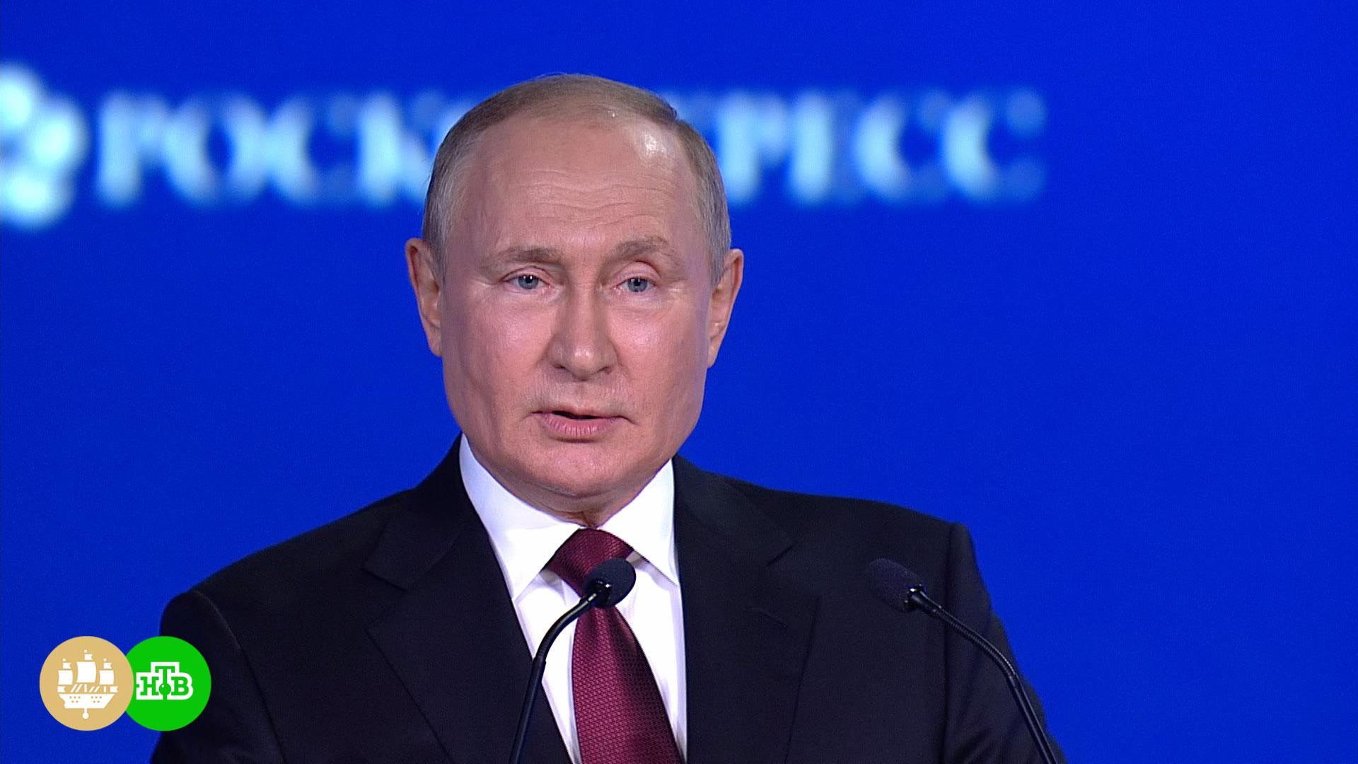 Путин: экономический блицкриг против РФ изначально не имел шансов на успех