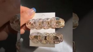 Новые акриловые геометрические крест цепи полые заколки для волос девочек цветные глазурь женщин