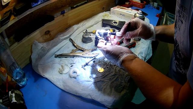 Makita EG601A техобслуживание электростанции (бензогенератора)