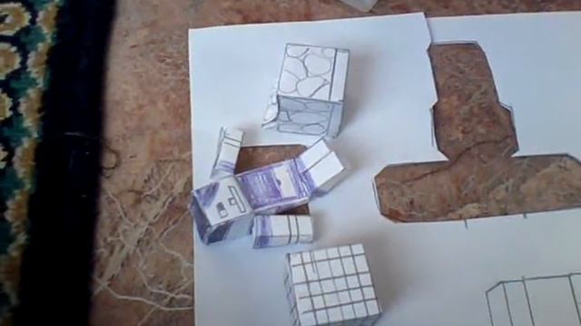 майнкрафт из бумаги 4 смотреть онлайн