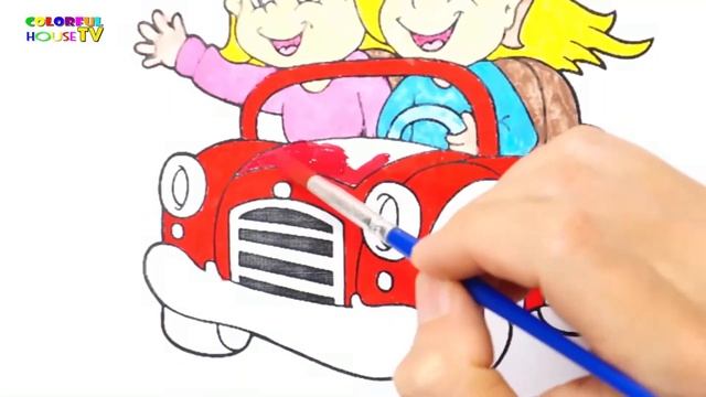 Coloring Numbers  Learn Numbers And Colors For Kids By Coloring Numbers 1-10