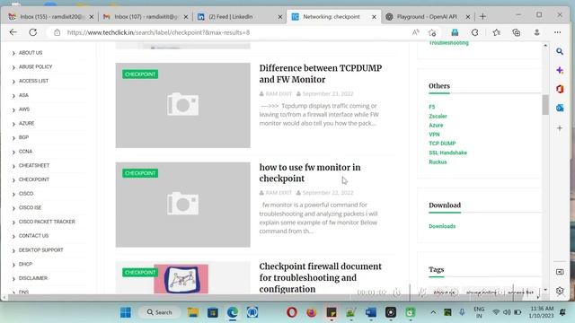 Checkpoint Interview Questions And Answers #techclick #checkpoint