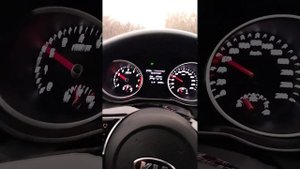 Спортивный режим вождения на механической 6 ступке Kia ceed sw