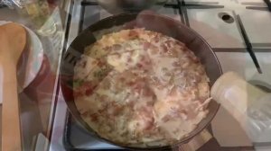 Карбонара с грибами