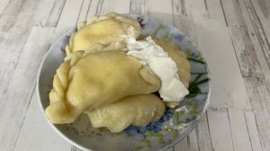 ВАРЕНИКИ с АДЫГЕЙСКИМ СЫРОМ на заварном тесте. Самый любимый рецепт для меня  очень вкусно!