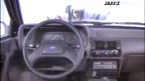 1986  ford escort commercial