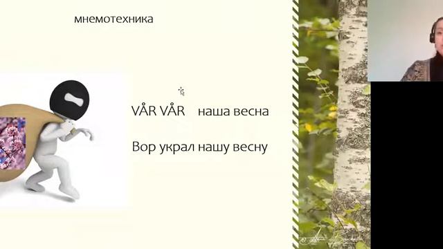 МНЕМОТЕХНИКА: вор украл нашу весну (vår vår) смотреть онлайн