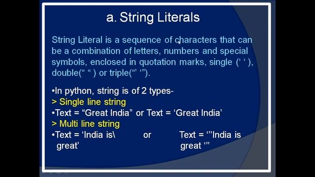 PYTHON PROGRAMMING FUNDAMENTALS | PYTHON CHARACTER SET |  TOKENS | INFORMATICS PRACTICES | CLASS 11