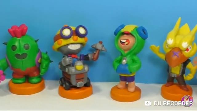 Фигурки из игрэ бравл старс видео лепка из пластилина смотреть онлайн