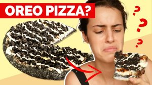 PIZZA DE OREO, Cuanto Más Comes, Peor Se Pone La Cosa __ pizza review